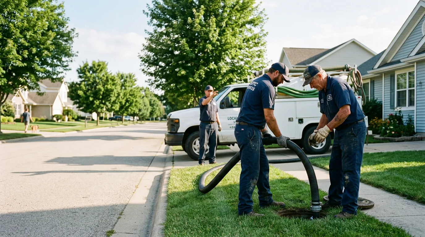 Septic Tank Pumping in Fairmount, IN near me